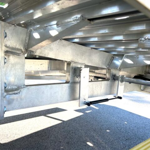 aluminiowa platforma lawety od spodu